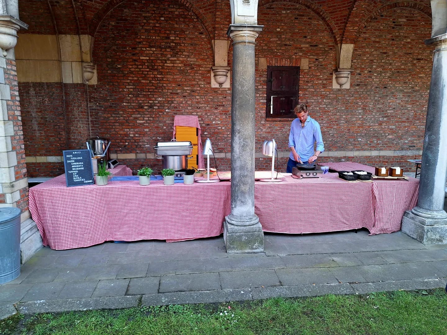 Het team van Amici Catering